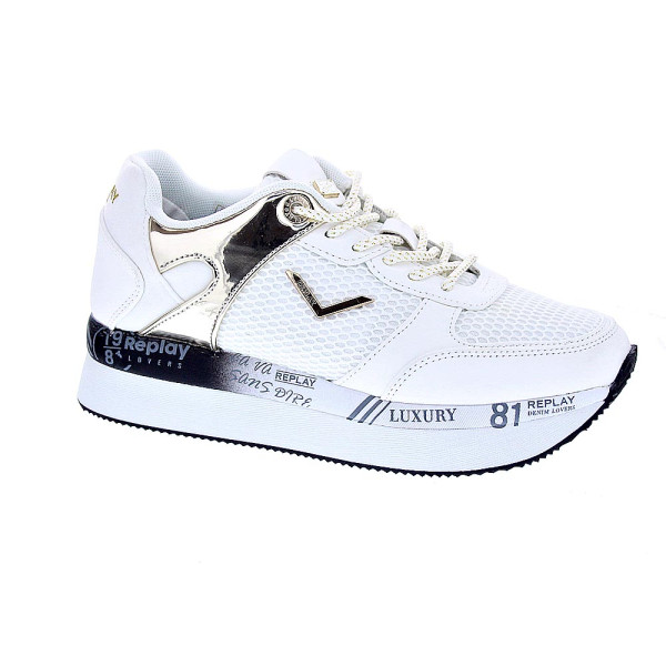 Zapatillas Replay zapatos Mujer modelo Thea Total Blanco 