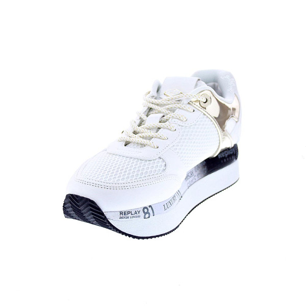 Zapatillas Replay zapatos Mujer modelo Thea Total Blanco 