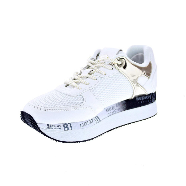 Zapatillas Replay zapatos Mujer modelo Thea Total Blanco 