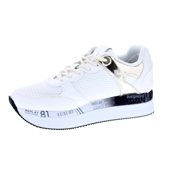 Zapatillas Replay zapatos Mujer modelo Thea Total Blanco 