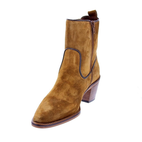 Botines Alpe zapatos Mujer modelo 52131101 Marrón Cremallera