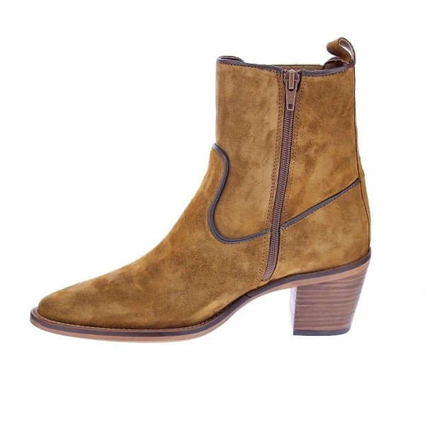 Botines Alpe zapatos Mujer modelo 52131101 Marrón Cremallera