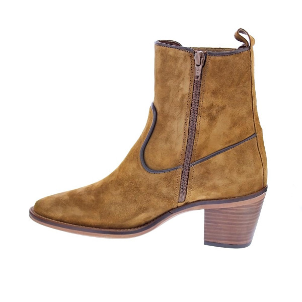 Botines Alpe zapatos Mujer modelo 52131101 Marrón Cremallera