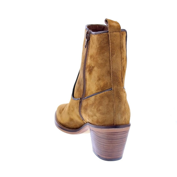 Botines Alpe zapatos Mujer modelo 52131101 Marrón Cremallera