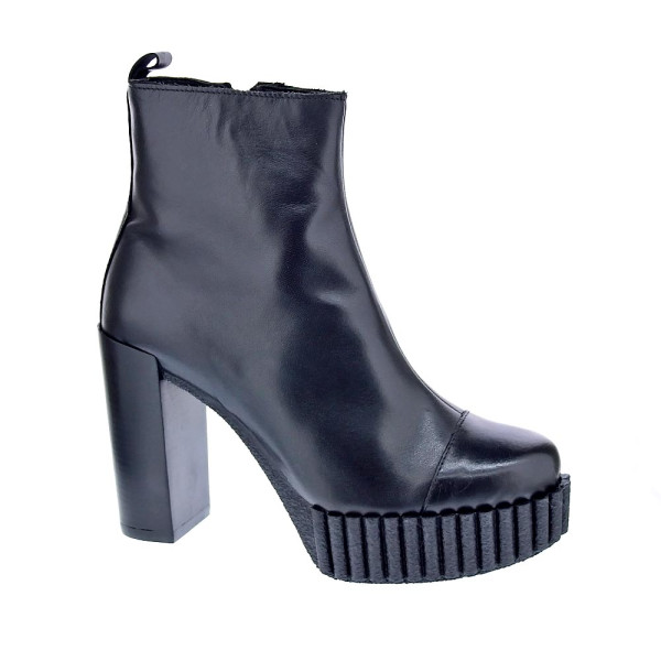 Botines Alpe zapatos Mujer modelo 45622005 Negro Cremallera