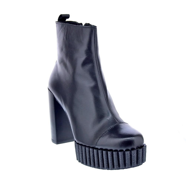 Botines Alpe zapatos Mujer modelo 45622005 Negro Cremallera