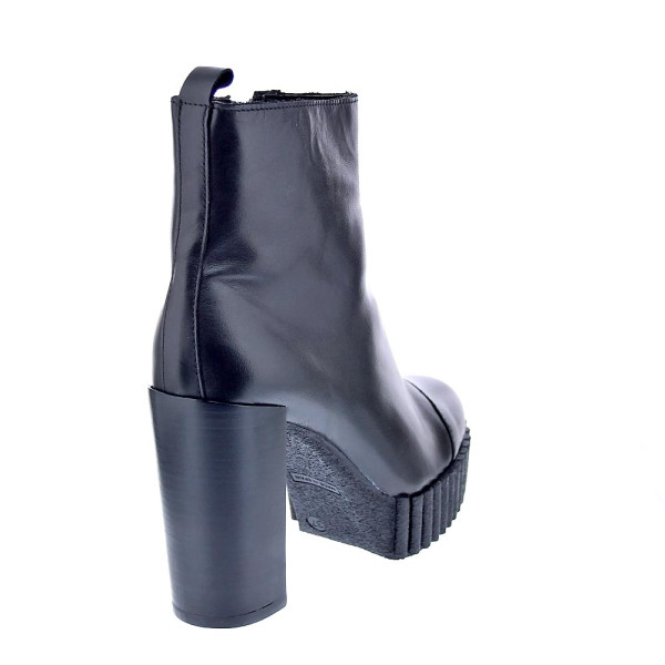 Botines Alpe zapatos Mujer modelo 45622005 Negro Cremallera