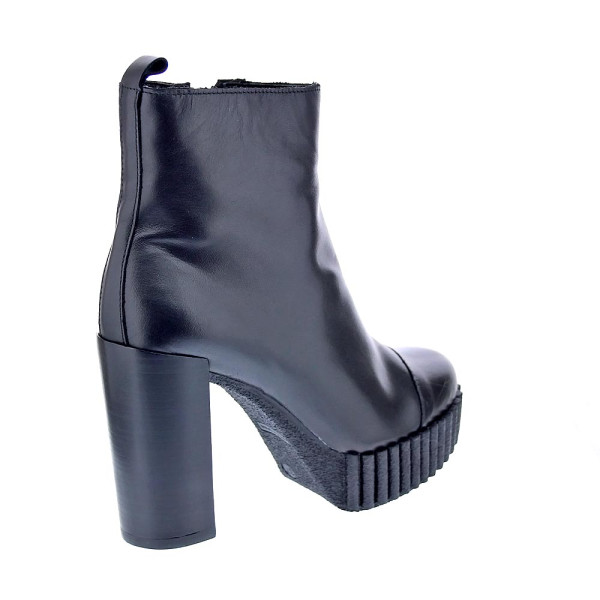 Botines Alpe zapatos Mujer modelo 45622005 Negro Cremallera