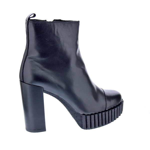 Botines Alpe zapatos Mujer modelo 45622005 Negro Cremallera