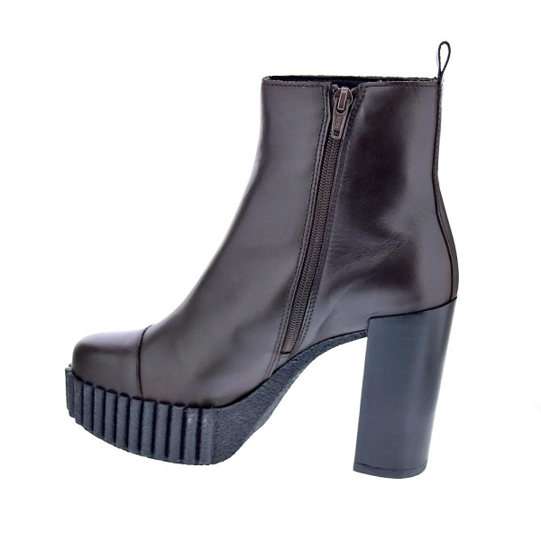 Botines Alpe zapatos Mujer modelo 45620832 Marrón Cremallera