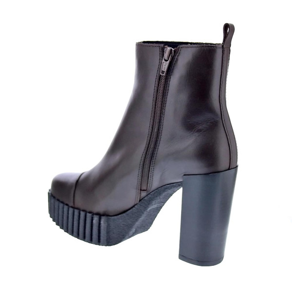 Botines Alpe zapatos Mujer modelo 45620832 Marrón Cremallera