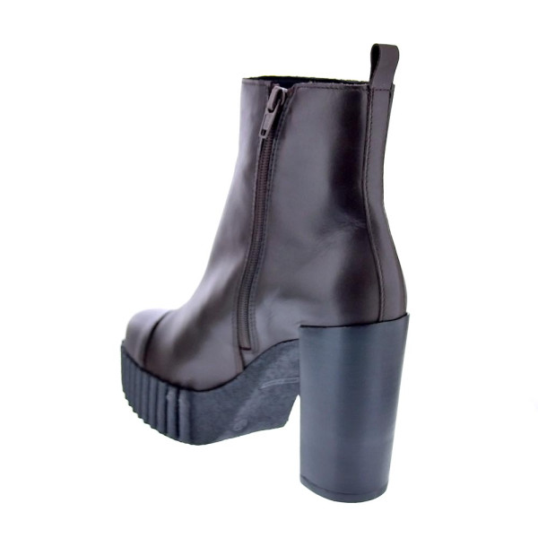 Botines Alpe zapatos Mujer modelo 45620832 Marrón Cremallera