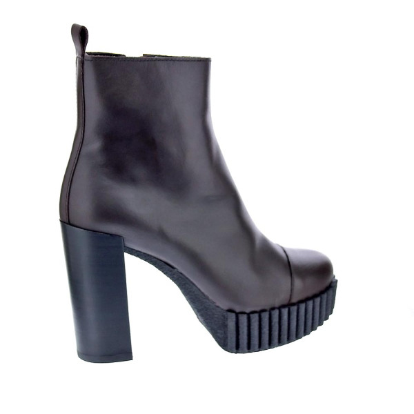 Botines Alpe zapatos Mujer modelo 45620832 Marrón Cremallera