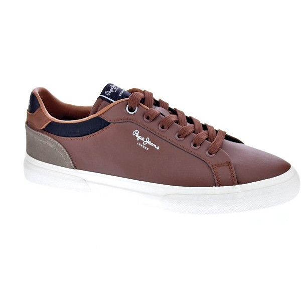 Zapatillas Pepe Jeans zapatos Hombre modelo Kenton Court Marrón Cordón