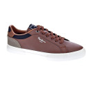 Zapatillas Pepe Jeans zapatos Hombre modelo Kenton Court Marrón Cordón
