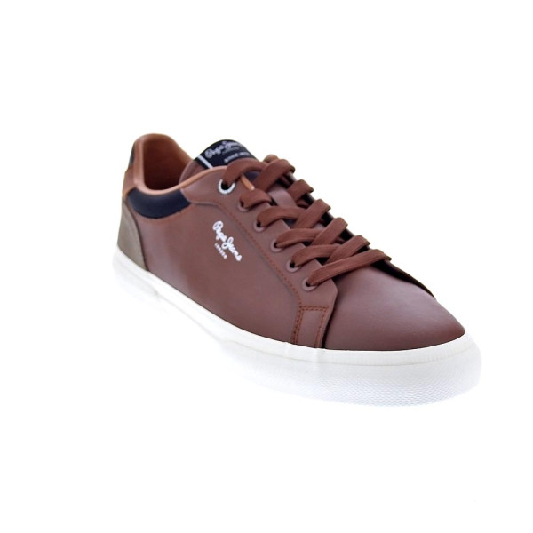 Zapatillas Pepe Jeans zapatos Hombre modelo Kenton Court Marrón Cordón
