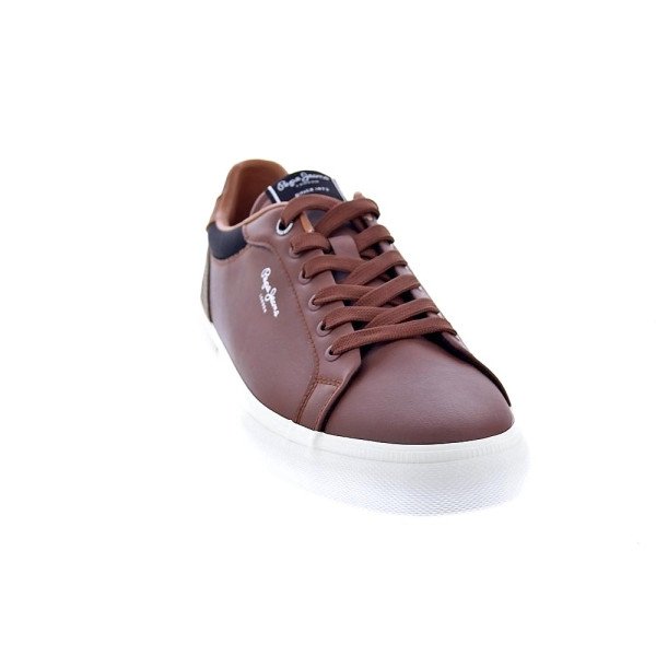 Zapatillas Pepe Jeans zapatos Hombre modelo Kenton Court Marrón Cordón