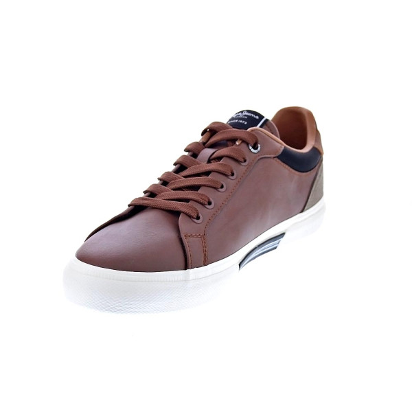 Zapatillas Pepe Jeans zapatos Hombre modelo Kenton Court Marrón Cordón