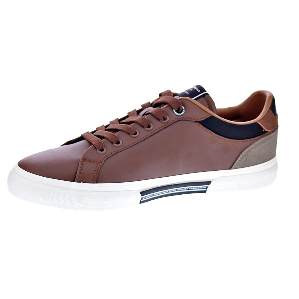 Zapatillas Pepe Jeans zapatos Hombre modelo Kenton Court Marrón Cordón