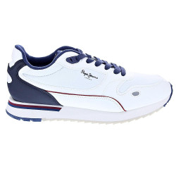 Zapatillas Pepe Jeans zapatos Hombre modelo Bexley South Blanco Cordón