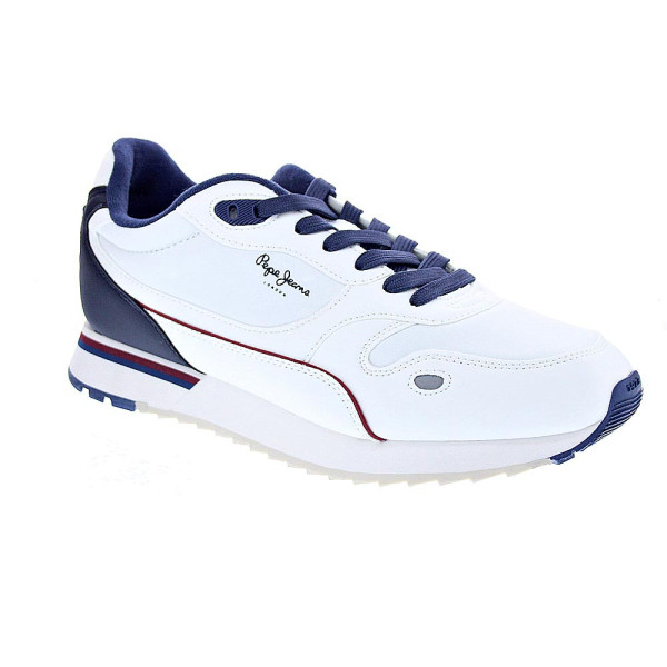 Zapatillas Pepe Jeans zapatos Hombre modelo Bexley South Blanco Cordón