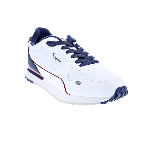 Zapatillas Pepe Jeans zapatos Hombre modelo Bexley South Blanco Cordón