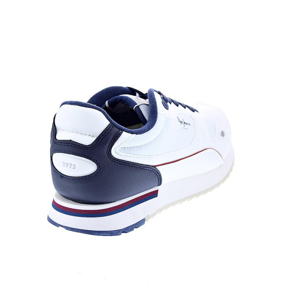 Zapatillas Pepe Jeans zapatos Hombre modelo Bexley South Blanco Cordón