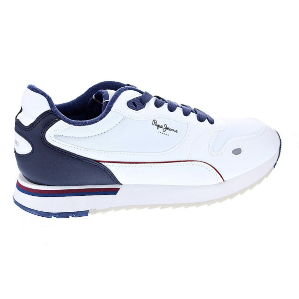 Zapatillas Pepe Jeans zapatos Hombre modelo Bexley South Blanco Cordón