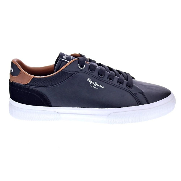 Zapatillas Pepe Jeans zapatos Hombre modelo Kenton Court Negro Cordón