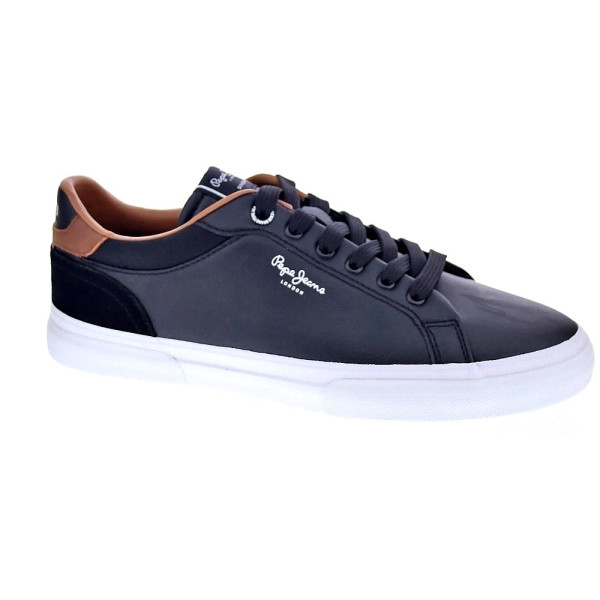 Zapatillas Pepe Jeans zapatos Hombre modelo Kenton Court Negro Cordón