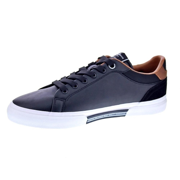Zapatillas Pepe Jeans zapatos Hombre modelo Kenton Court Negro Cordón