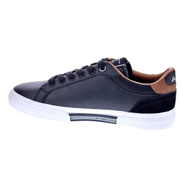 Zapatillas Pepe Jeans zapatos Hombre modelo Kenton Court Negro Cordón