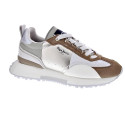 Zapatillas Pepe Jeans zapatos Mujer modelo Archer Gala Beige Cordón