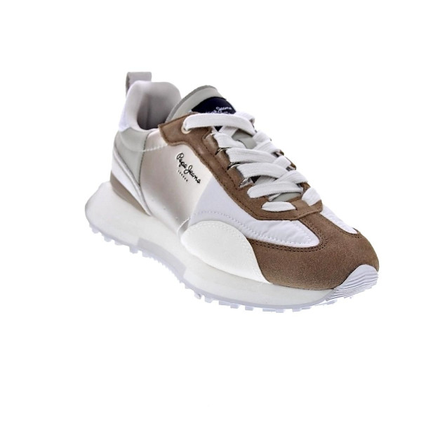 Zapatillas Pepe Jeans zapatos Mujer modelo Archer Gala Beige Cordón