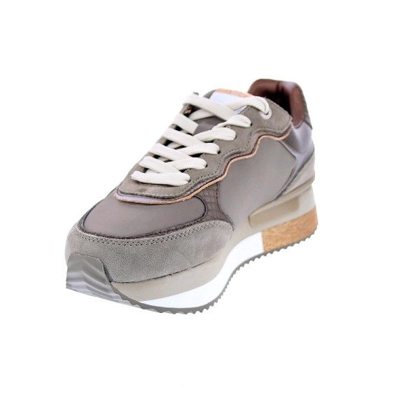 Zapatillas Pepe Jeans zapatos Mujer modelo Rusper Glam Marrón Cordón