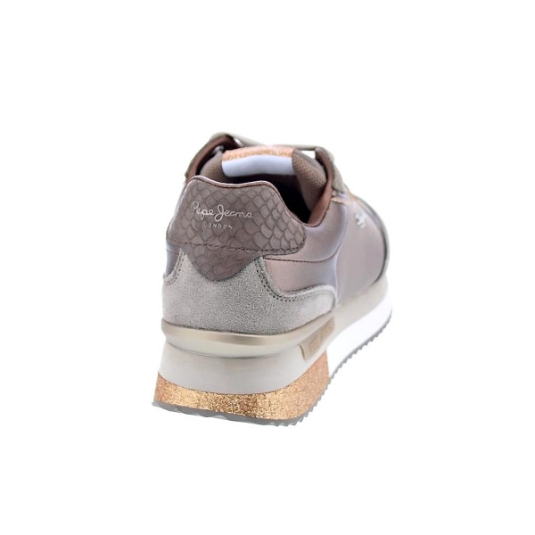 Zapatillas Pepe Jeans zapatos Mujer modelo Rusper Glam Marrón Cordón