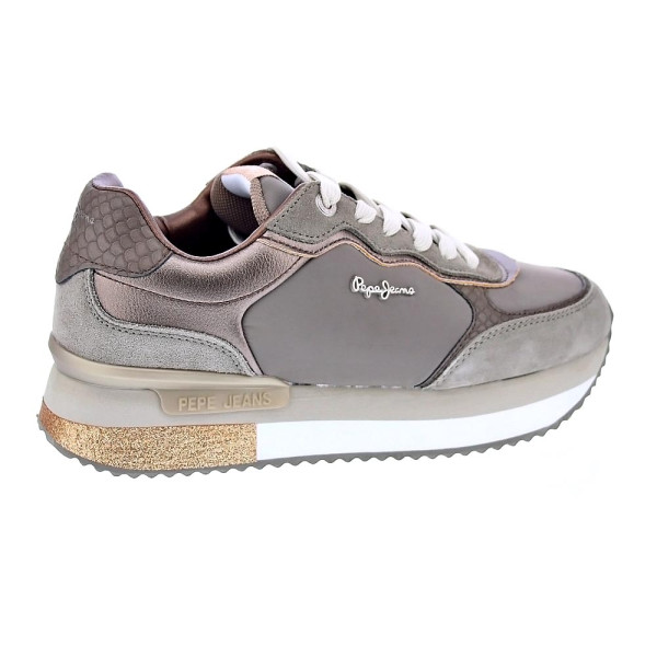 Zapatillas Pepe Jeans zapatos Mujer modelo Rusper Glam Marrón Cordón