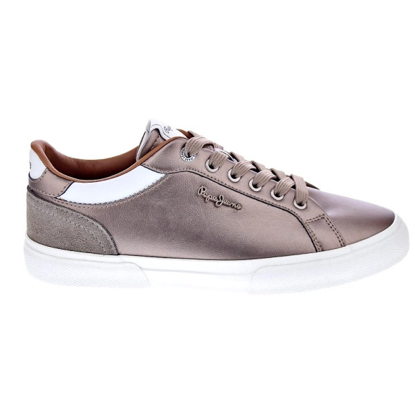 Zapatillas Pepe Jeans zapatos Mujer modelo Kenton Glam Oro Cordón