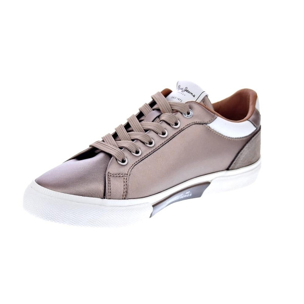 Zapatillas Pepe Jeans zapatos Mujer modelo Kenton Glam Oro Cordón