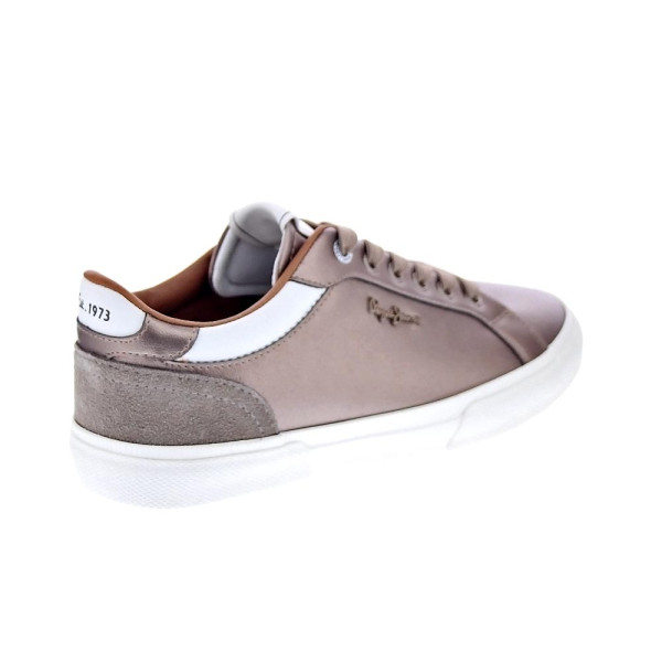 Zapatillas Pepe Jeans zapatos Mujer modelo Kenton Glam Oro Cordón
