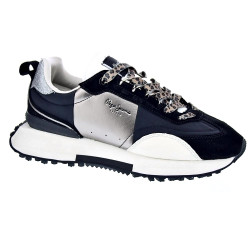 Zapatillas Pepe Jeans zapatos Mujer modelo Archer Elite Negro Cordón 2