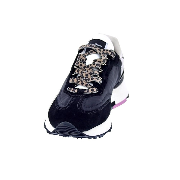 Zapatillas Pepe Jeans zapatos Mujer modelo Archer Elite Negro Cordón