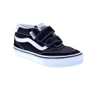 Zapatillas botas Vans zapatos Niño modelo Brooklyn Mid Negro Velcro