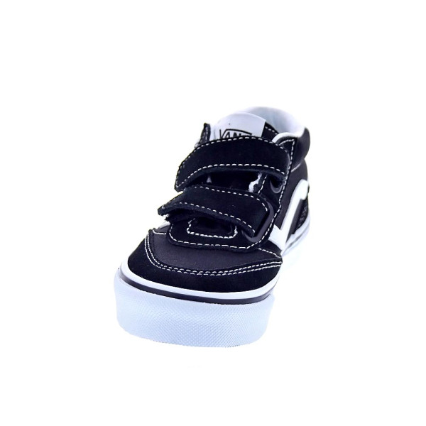 Zapatillas botas Vans zapatos Niño modelo Brooklyn Mid Negro Velcro