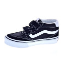 Zapatillas botas Vans zapatos Niño modelo Brooklyn Mid Negro Velcro