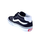 Zapatillas botas Vans zapatos Niño modelo Brooklyn Mid Negro Velcro