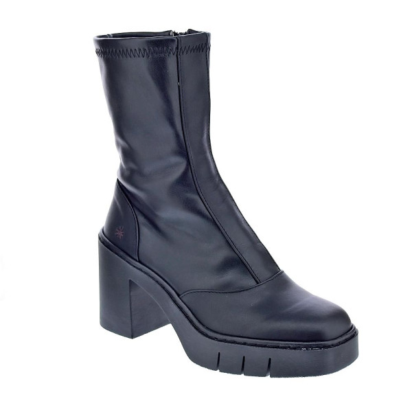 Botines Art Company zapatos Mujer modelo Berna Negro Cremallera