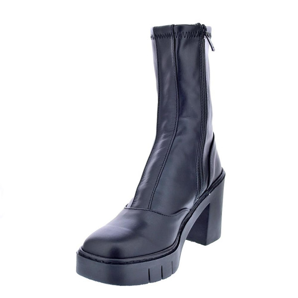 Botines Art Company zapatos Mujer modelo Berna Negro Cremallera