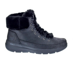 Botines Skechers zapatos Mujer modelo On The Go Negro Cordón