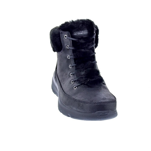 Botines Skechers zapatos Mujer modelo On The Go Negro Cordón